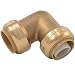 SharkBite U260LFA 1-Inch 90-Degree Elbow, Plumbing Fittings for Residential and Commercial Water Applications, Lead-Free