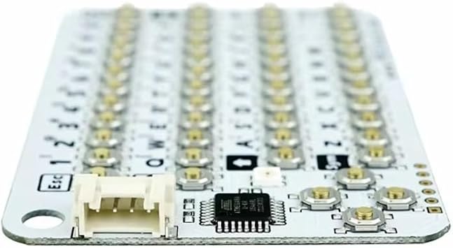 CardKB V1.1 Mini 50-Key QWERTY Keyboard Unit with ATMega8A MCU, RGB LED, Programmable for UIFlow (MEGA8A)