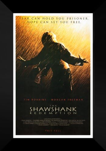Affiche encadrée du film The Shawshank Redemption (Les évadés)