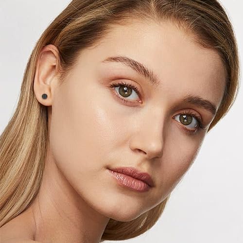 Pendientes de bola de titanio hipoalergénicos ZDE de 3 a 6 mm 7