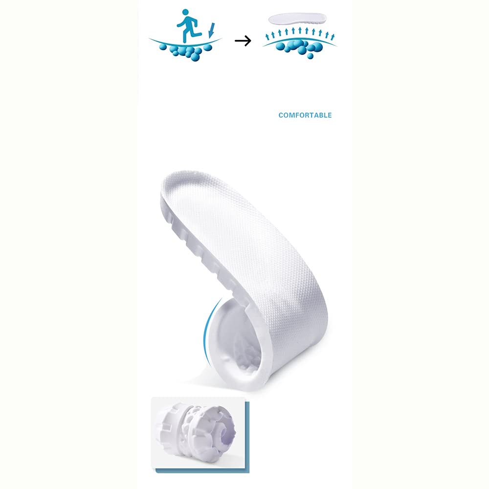 Soft High Elastics Sports Solsles Assorbimento Shock Assorbimento Scarpa Traspirante Uomo Donne in Esecuzione Accessori per Soletta Leggera(39)