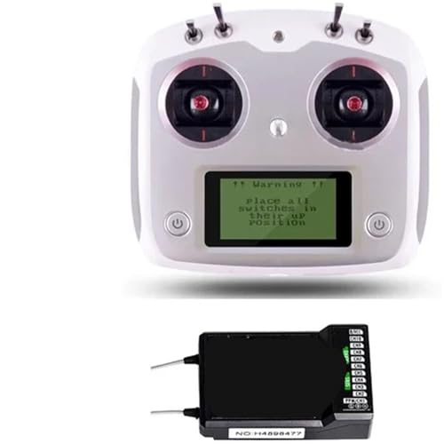 Télécommande 10 canaux FS-i6S avec récepteur IA10B-M2 pour drone FPV