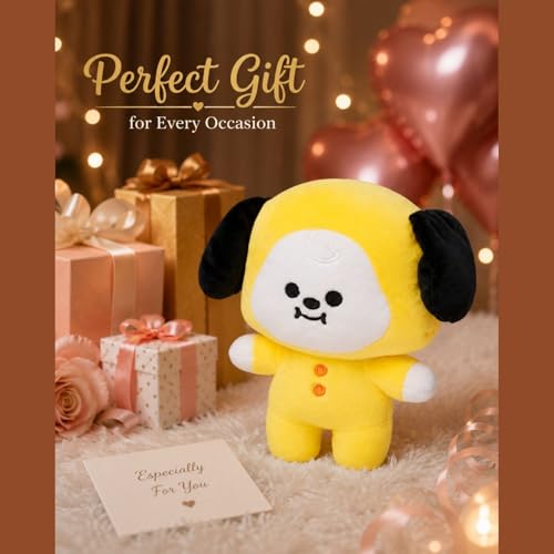 Image of Chimmy BTS 25cm | Ultra Soft Plush Stuffed Toy | Cute Hugging Pillow | Gift for Kids Boys Girls