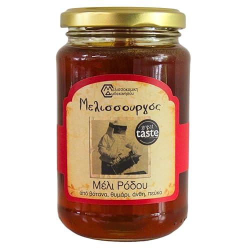 Dodecanese Melissourgos Greek Honey, 450g