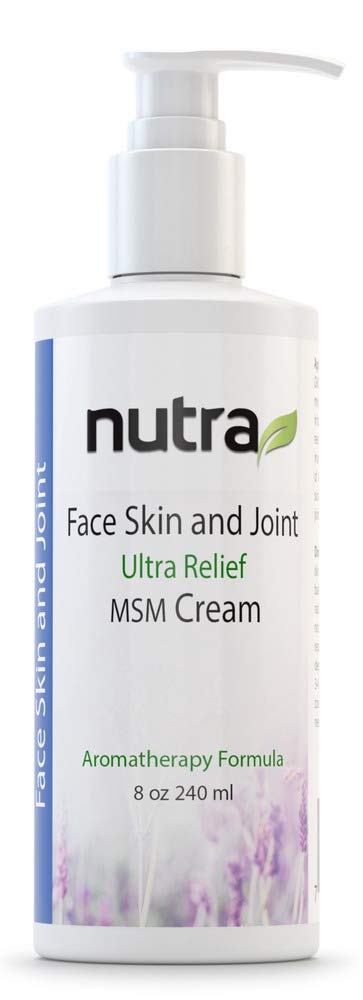 Face, Skin & Joint Ultra Relief Cream with Pump Nutra Health 8 oz Cream