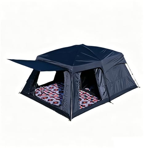 Carpa familiar grande para camping 4-6 personas impermeable y UV miniatura 1