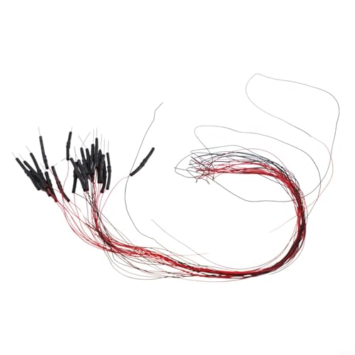 Confezione da 20 diodi precablati per SMD LED 0402 luce bianca calda con connessioni cablate da 12 V per modellatori (bianco)