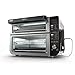Ninja DCT451 12-in-1 Smart Double Oven with FlexDoor, Thermometer, FlavorSeal, Smart Finish, Rapid Top Convection and Air Fry Bottom , Stainless Steel Ninja DCT451 12-in-1 Smart Double Oven with FlexDoor, Thermometer, FlavorSeal, Smart Finish, Rapid Top Convection and Air Fry Bottom , Stainless Steel
