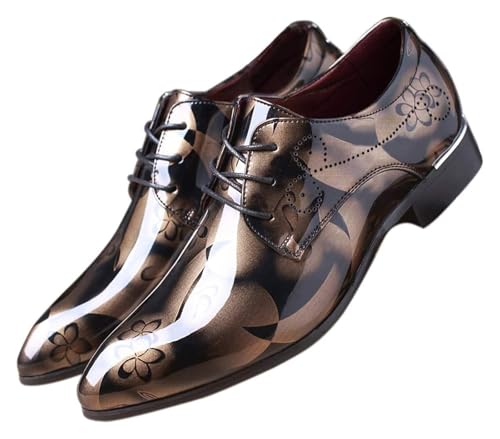 Men Oxfords Fashion Shoes Dress Pointed Toe Leather Lace Up Formal Shoes Men Casual Shoes for Prom Business Business Work Dating