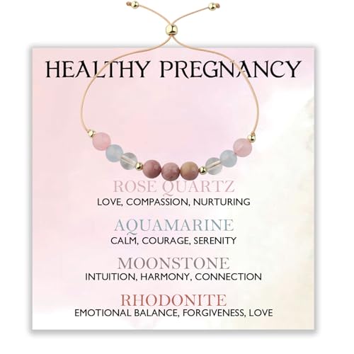 Pregnancy Mom Crystal Bracelet Mom To Be Pregnancy Support Gift Fertility Crystals Jewelry Spiritual Bracelet