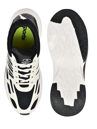 Image of CHICAGO-01 Stylish Casual Mid Top Sneaker and Trendy Shoes with Laces for Men & Boys, Perfect, College, Parties and Outings, Lightweight, Comfortable, and Durable for All-Day Use