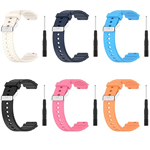 Tyogeephy Compatible with Xplora X5 play/X5 Strap, Silicone Watch Band Sport Strap for Xplora X5 play/X5, 6 Colors - Image 3
