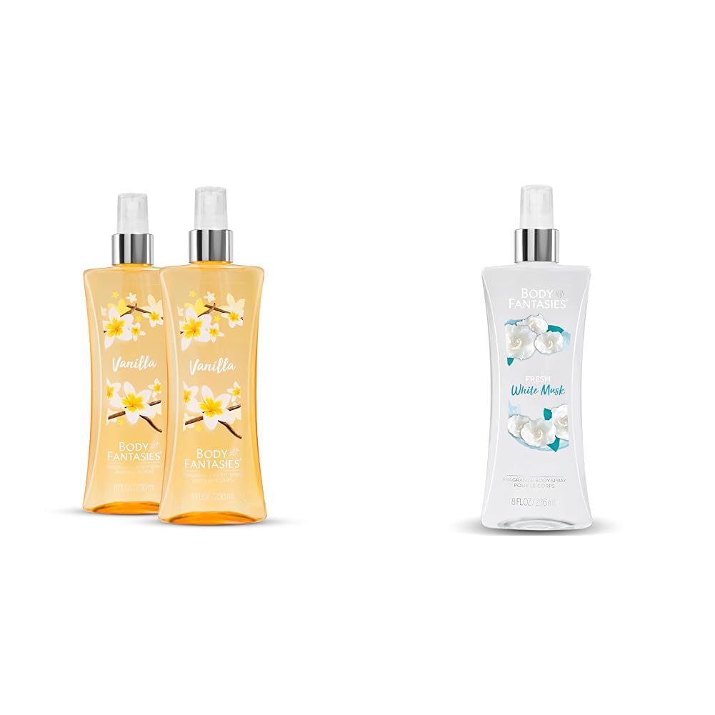 Amazon.com : Body Fantasies Vanilla & Fresh White Musk Signature