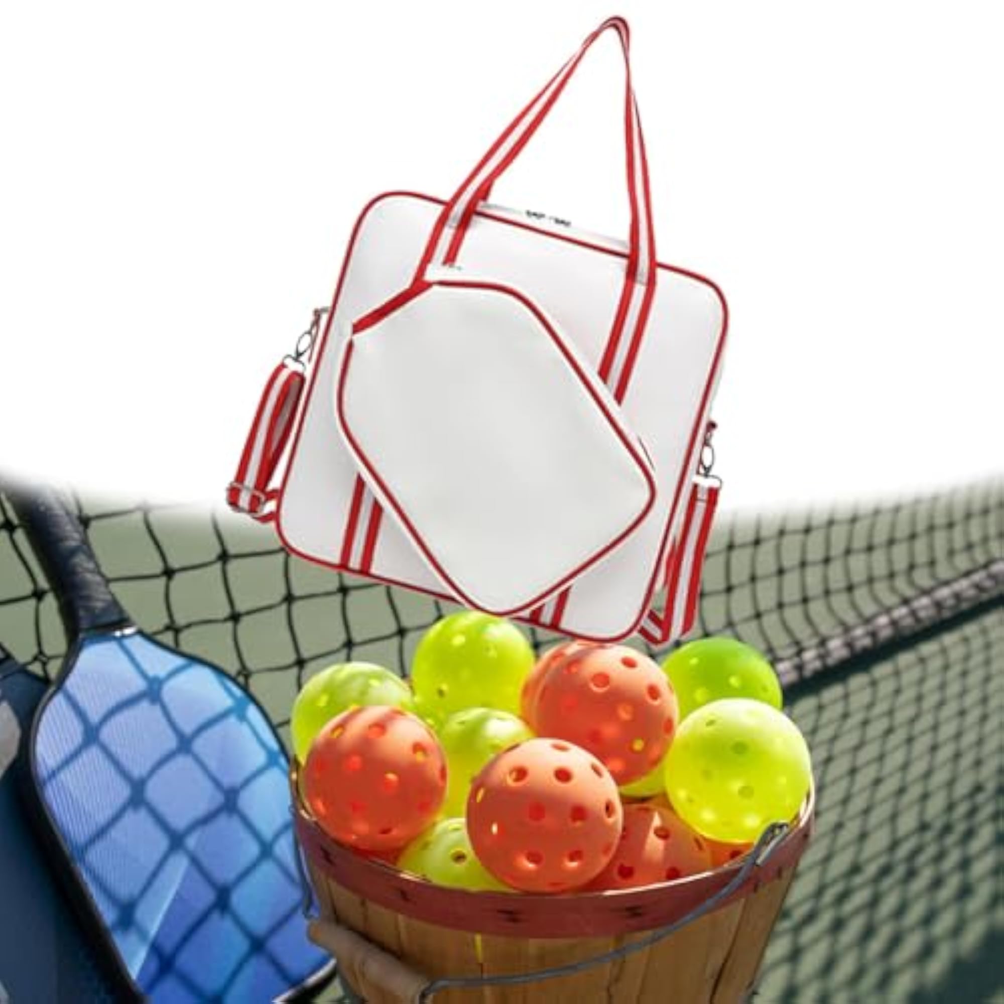 Pickleball Racket Bag with Holder for Easy Transport