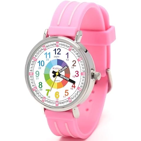 Montre Kiddus Éducative Rose Cover