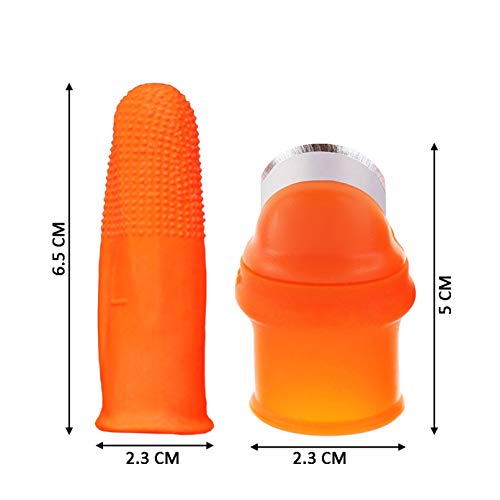 ARURA (LABEL) Thumb Cutter Separator Finger Tools Picking Device Cutting Tool For Garden Harvesting Plant Gardening