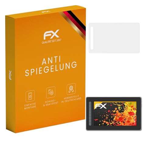 atFoliX Screen Protector compatible with XP-PEN Artist 12 2. Generation Screen Protection Film, anti-reflective and shock-absorbing FX Protector Film (2X)