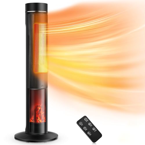 TRUSTECH 36" Space Heater for Large Room, 1500W PTC Electric