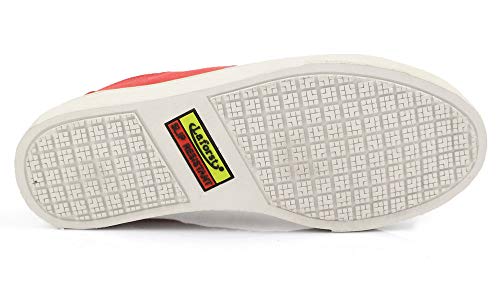 Laforst Cassidy 3146 Womens Sunbrella Nonslip Waitress Server Slip On Flat Red 7