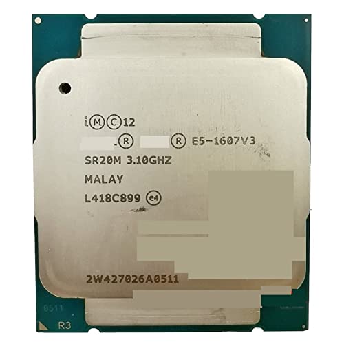 EWKYLSEM CPU E5-1607 V3 CPU 3.1GHz 10M 4 c 4�X���b�h LGA2011-3�v���Z�b�T�B