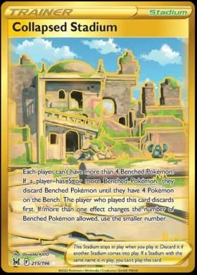 Pokemon - Collapsed Stadium - 215/196 Lost Origin