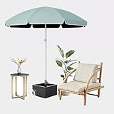Facile à utiliser : ce parasol s'ouvre et se ferme sans effort, ce qui le rend pratique à ranger et à transporter, parfait pour les voyages et les vacances. Pour prolonger la durée de vie de votre nouveau parapluie, veuillez le ranger couvert la nuit ou dans des conditions météorologiques extrêmes. Idéal pour les espaces extérieurs, ce parapluie offre une ombre essentielle tout en améliorant votre expérience en plein air.
