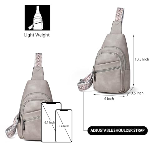 Sling Bag Crossbody Bags for Women Small Cross Body Bag Fanny Packs Chest Sling Purse for Daily Travel Leisure Sport3