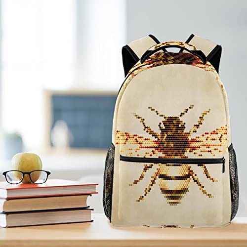 Sac à dos voyage imprimé abeille chic et ergonomique - 6