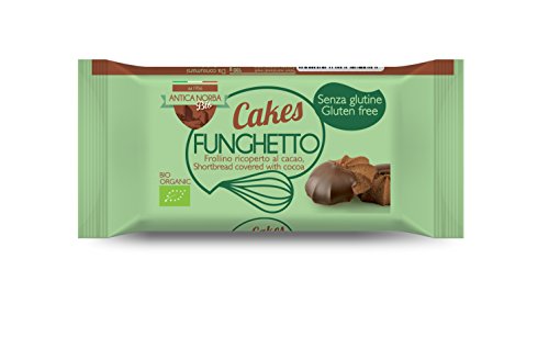 FUNGHETTO Frollino bio ricoperto al cacao 70 g
