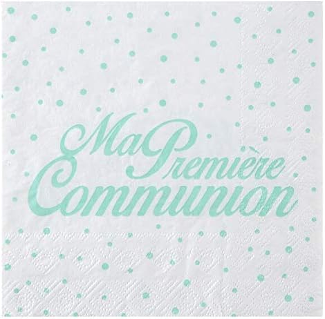 REF/6298-20 Napkins Communion Mint