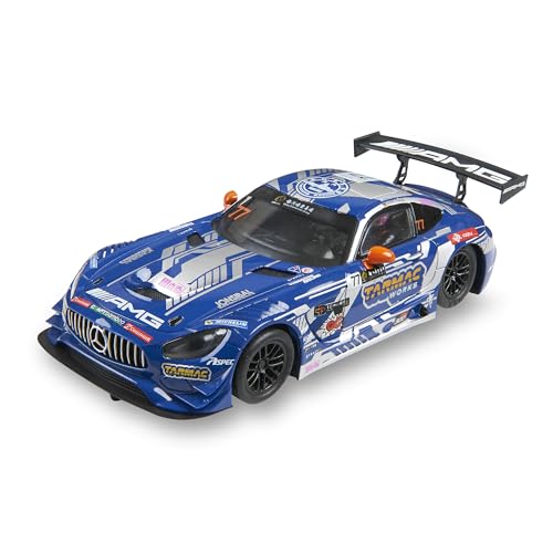 SCALEXTRIC Voiture de Course Originale - Voiture Slot Échelle 1:32 (Mercedes AMG GT3 - Tarmac)