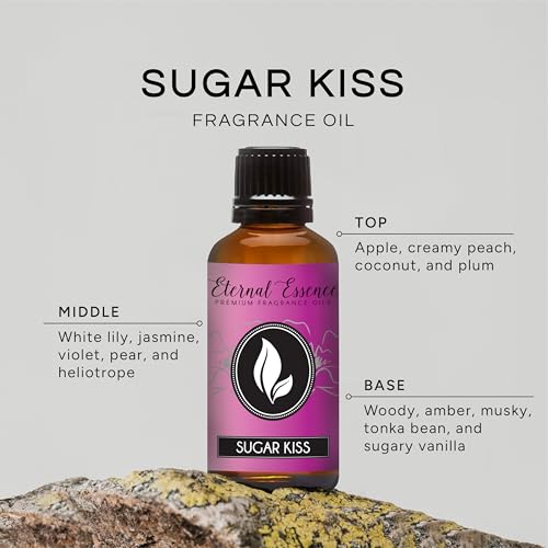 Image of Eternal Essence Oils Sugar Kiss 30ml Premium Fragrance Oil - for Candle, Soap Making, Aromatherapy, Diffusers, Home Care, & Humidifiers