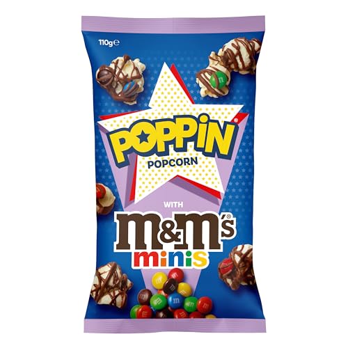 Poppin Ready to Eat M&M's Minis Popcorn 110 g