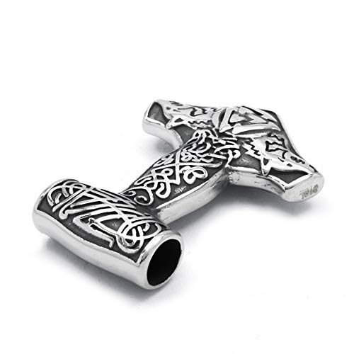 Triskele Triquetra Valknut Mjolnir Thors Hammer Necklace Pendant Stainless Steel Viking Accessories Norse Viking Jewelry Men4