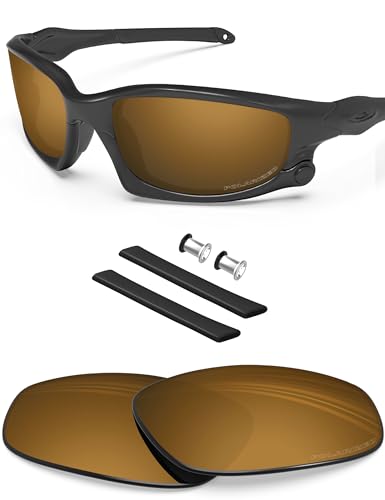 Image of BLAZERBUCK Polarized Replacement Lenses&Sock Kit for Oakley Split Jacket OO9099 Sunglass