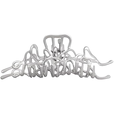 HAQUIL Metal Wave Hair Clip Cover