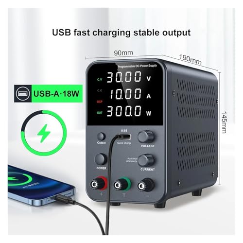 Alimentation CC réglable sur votre établi de bricolage électronique