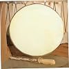 GALPADA 2pcs Drum Goat Leather Drum Covers Durable Conga for Enhanced Bass and Overtone for Musicians and Drummers
