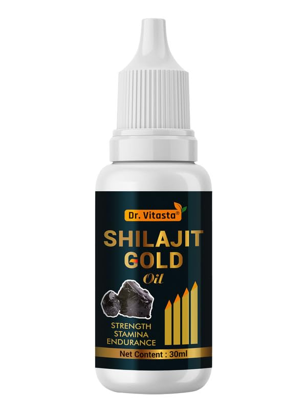 DR. VITASTA Shilajit Strong Formula Oil | Boosts Immunity & Provide Energy | Improve Strength (30ml - Pack of 1)