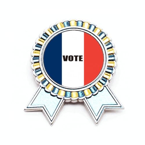 Broche drapeau de la France à porter au revers de votre veste de costume