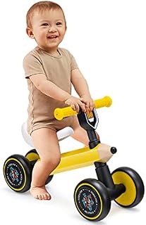 Maxmass Baby Balance Bike, Baby Glider Bicycle with Quiet Wheels, Toddlers Ride On Toy First Bike for 1-3 Years old Birthday Gifts