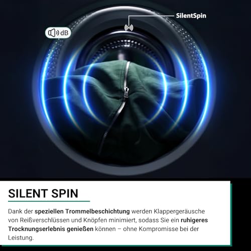 Bauknecht BDSV 8A WB Wärmepumpentrockner / 8 kg/EEK A/Precision Dry/Adaptive Dry/Silent Spin/HomeWhiz, weiß