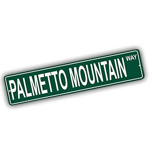 Brotherhood Aluminum Street Sign for Palmetto Mountain - Nevada Wall Decor