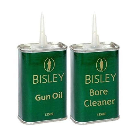Bisley GUN OIL & BORE CLEANER Scrubber Solvent Rifle/Shotgun Cleaning Gun Kit Cover