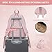 Sucipi Tennis Bags for Women, Lightweight Quilted Tennis Racket Bag, Large Capacity Tennis Backpack for Tennis Racquet, Pickleball Paddles, Badminton
