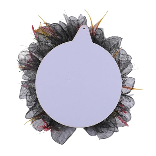Couronne artificielle pour porte d'entrée au design crâne artistique