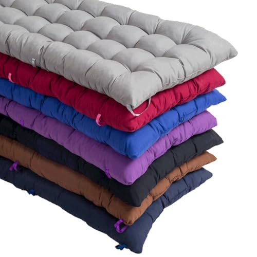 Coussin de balançoire de jardin extra épais soulagement assise jaune