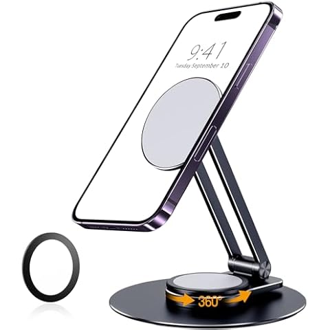 Lucrave Magnetic Adjustable Phone Stand Cover