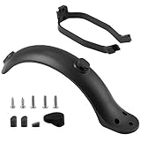 bikestar roller schutzblech  Kyrio Scooter Hinterer Kotflügel und Schutzblech-Halterung für Xiaomi M365 / M365 Pro Scooter Heckkotflügel Roller Ersatzzubehör mit Schrauben und Schraubkappen (schwarz)