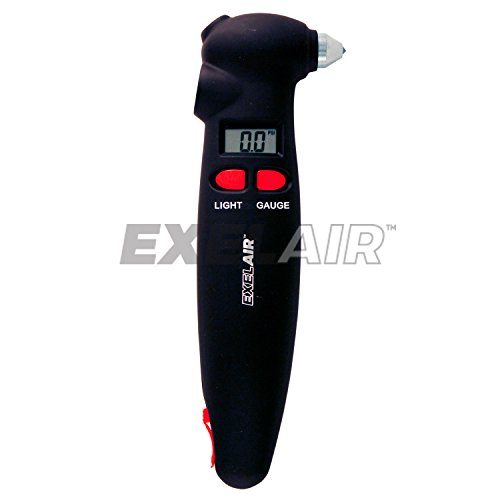 Image of EXELAIR by Milton (EX999004) 4-in-1 Digital Tire Gauge Auto Emergency Tool